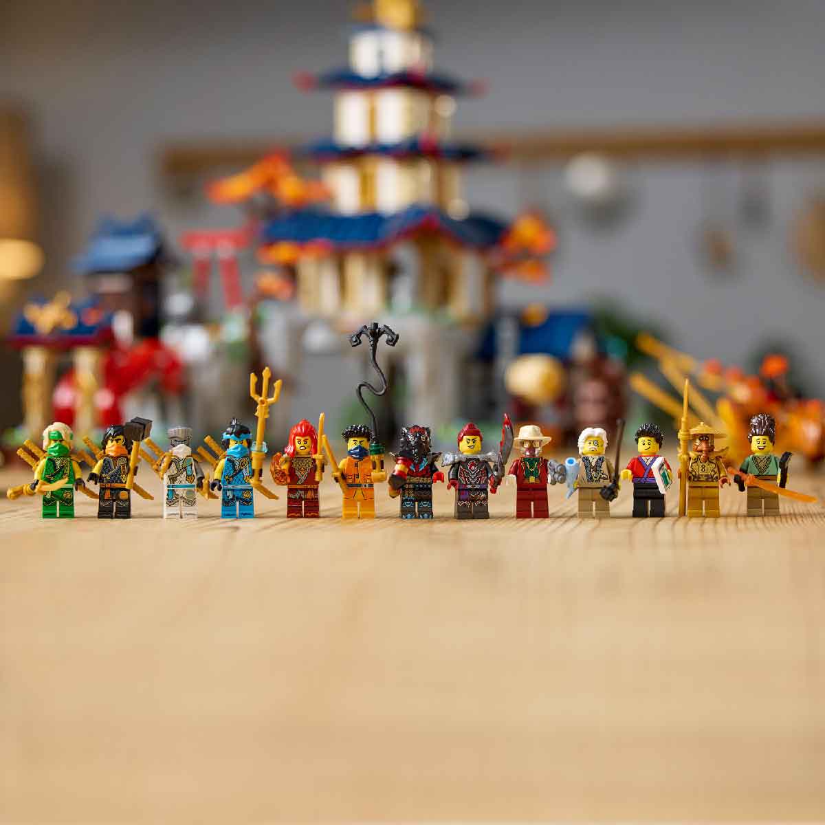 Đồ Chơi Lắp Ráp Đấu Trường Thành Ninja LEGO NINJAGO 71814 (3489 chi tiết)