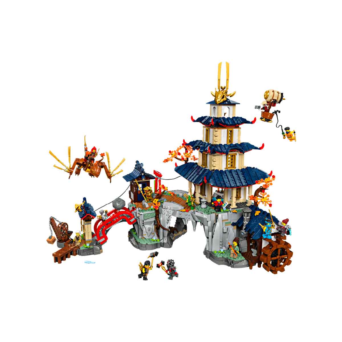 Đồ Chơi Lắp Ráp Đấu Trường Thành Ninja LEGO NINJAGO 71814 (3489 chi tiết)