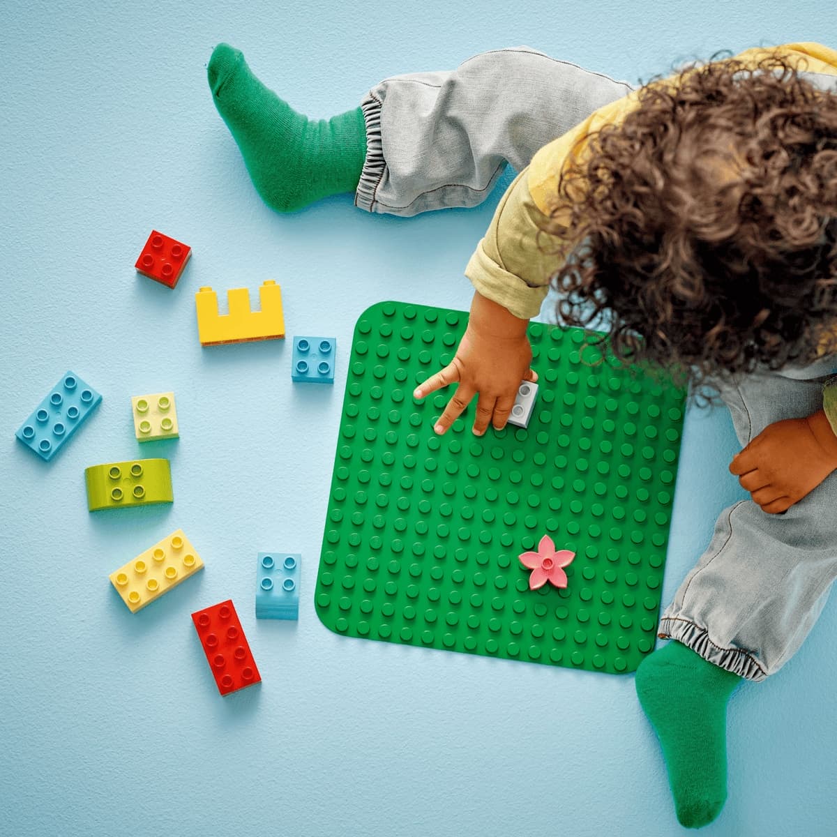 Đồ Chơi Lắp Ráp Đế Gạch Xanh Lá LEGO DUPLO 10460