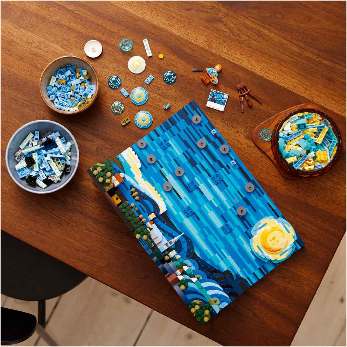 Đồ Chơi Lắp Ráp Đêm Đầy Sao Của Danh Họa Vincent Van Gogh LEGO IDEAS 21333
