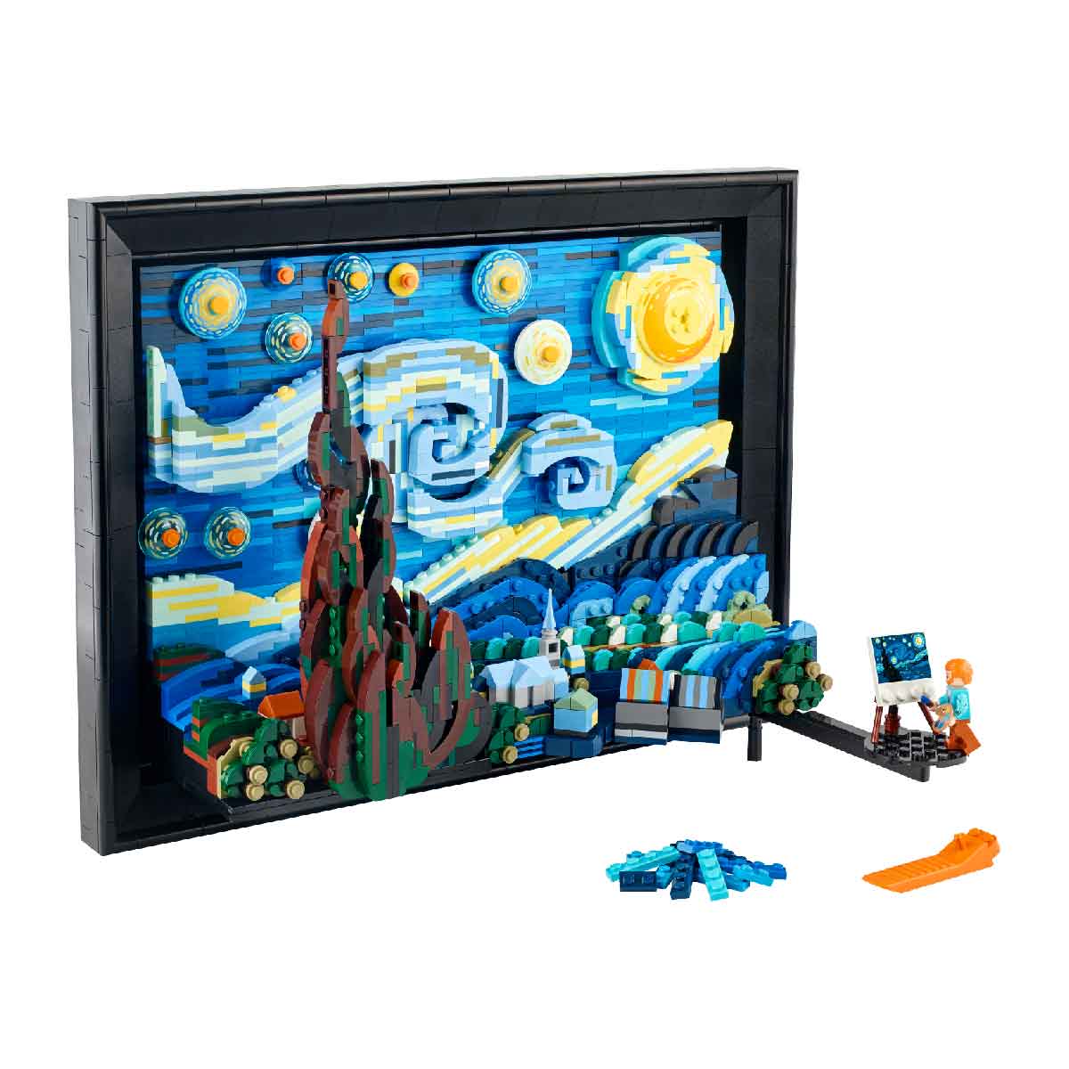 Đồ Chơi Lắp Ráp Đêm Đầy Sao Của Danh Họa Vincent Van Gogh LEGO IDEAS 21333