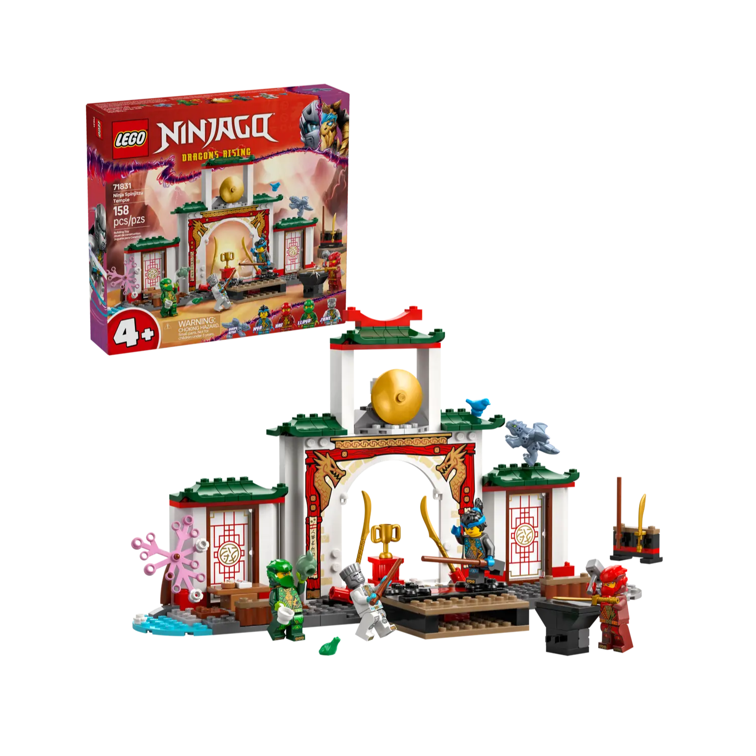 Đồ Chơi Lắp Ráp Đền Ninja Spinjitzu LEGO NINJAGO 71831