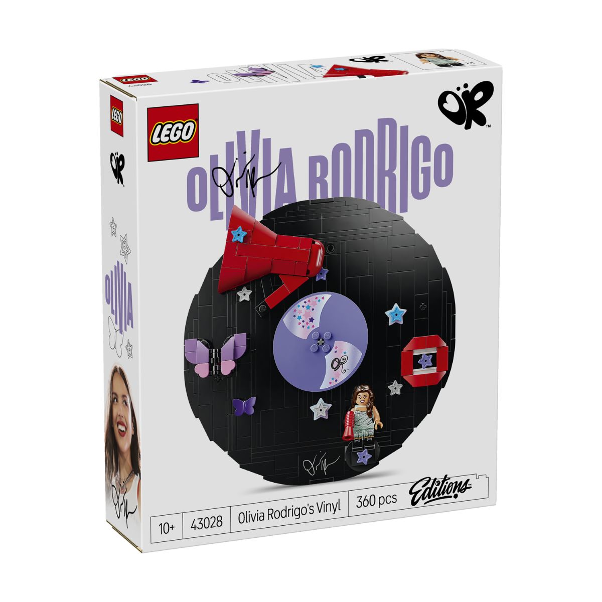 Đồ Chơi Lắp Ráp Đĩa Than Nhạc Của Olivia LEGO EDITIONS MUSIC 43028 (360 Chi Tiết)