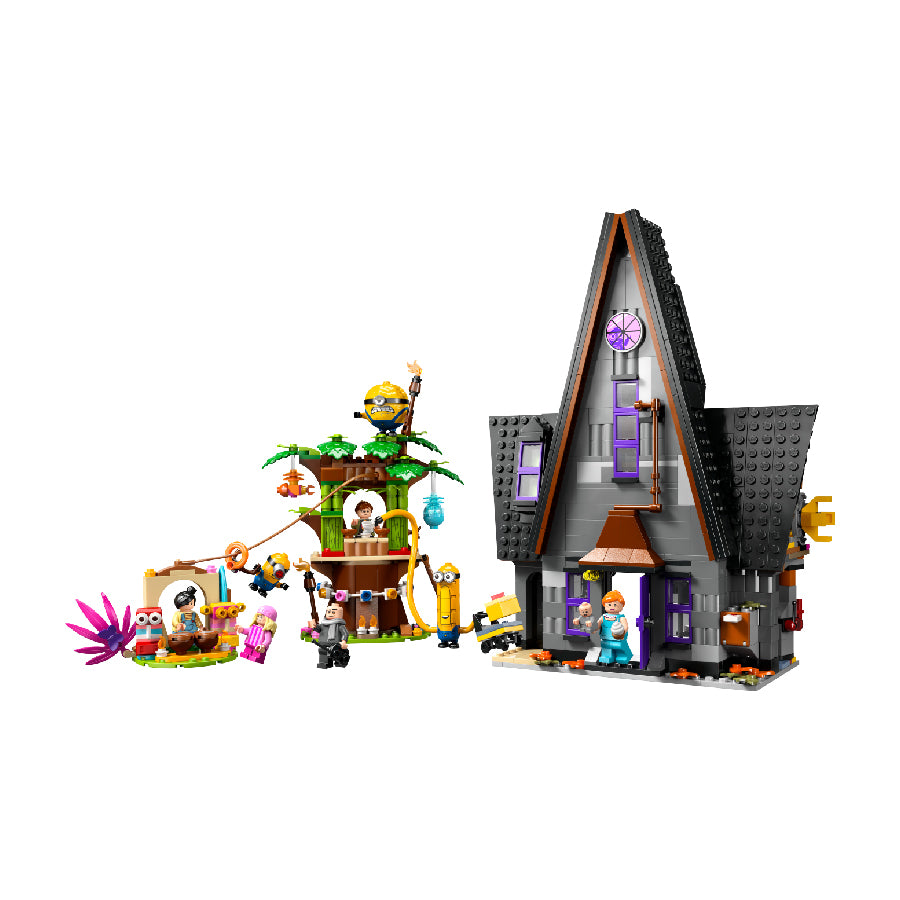 Đồ chơi lắp ráp Dinh thự của gia đình Gru LEGO MINIONS 75583