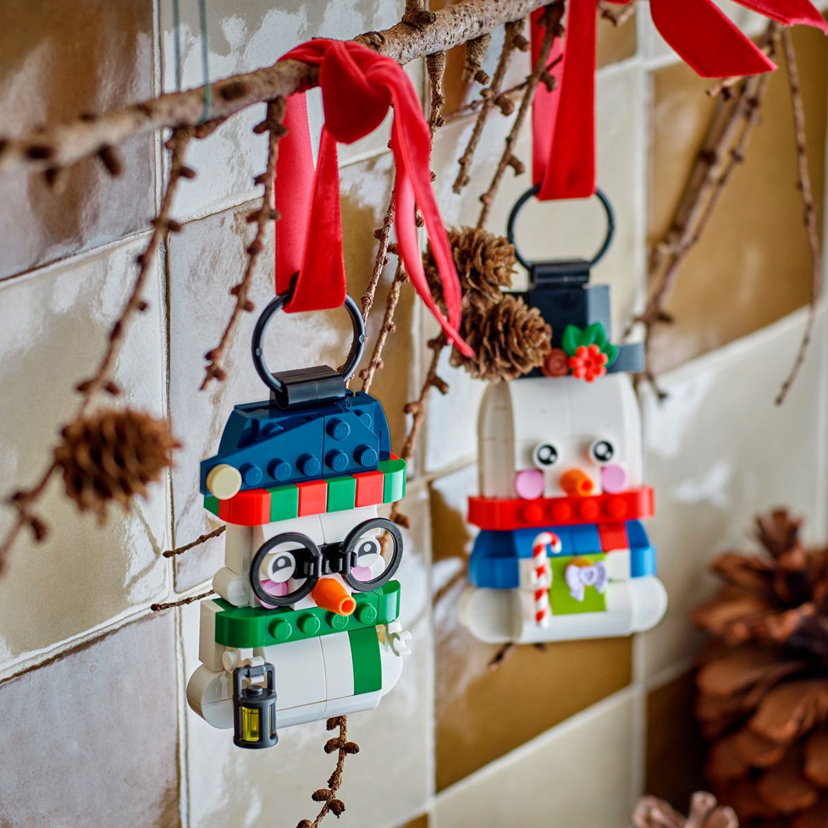 Christmas Snowman Decoration Building Set LEGO SEASONS AND OCCASIONS 40812
