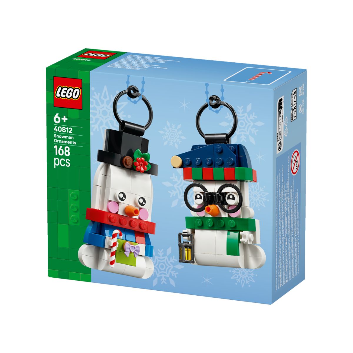 Christmas Snowman Decoration Building Set LEGO SEASONS AND OCCASIONS 40812
