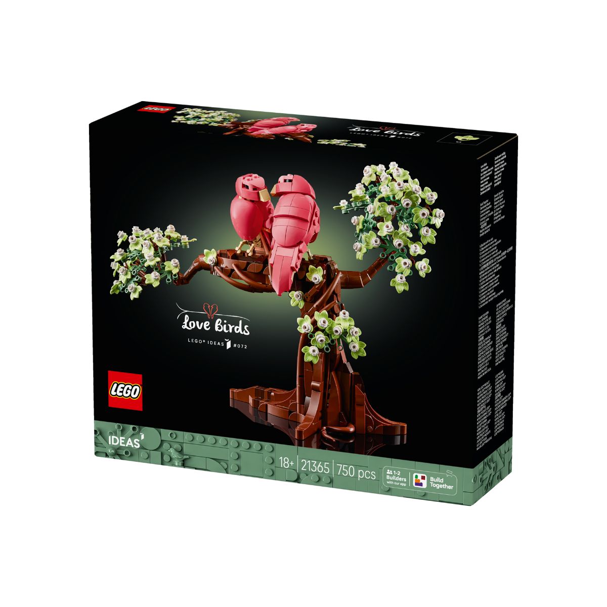 Đồ Chơi Lắp Ráp Đôi Chim Uyên Ương LEGO IDEAS 21365