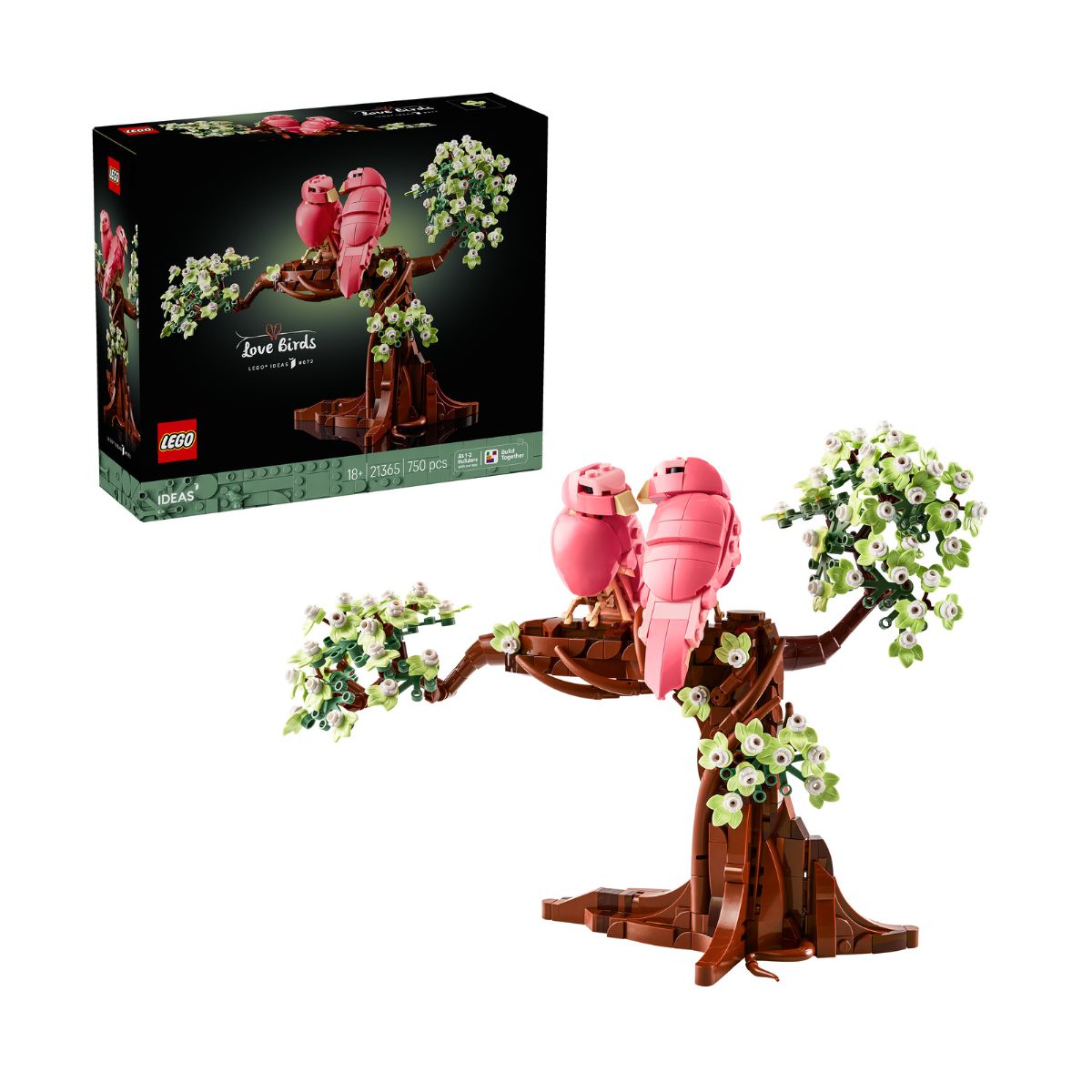Đồ Chơi Lắp Ráp Đôi Chim Uyên Ương Lego Ideas 21365