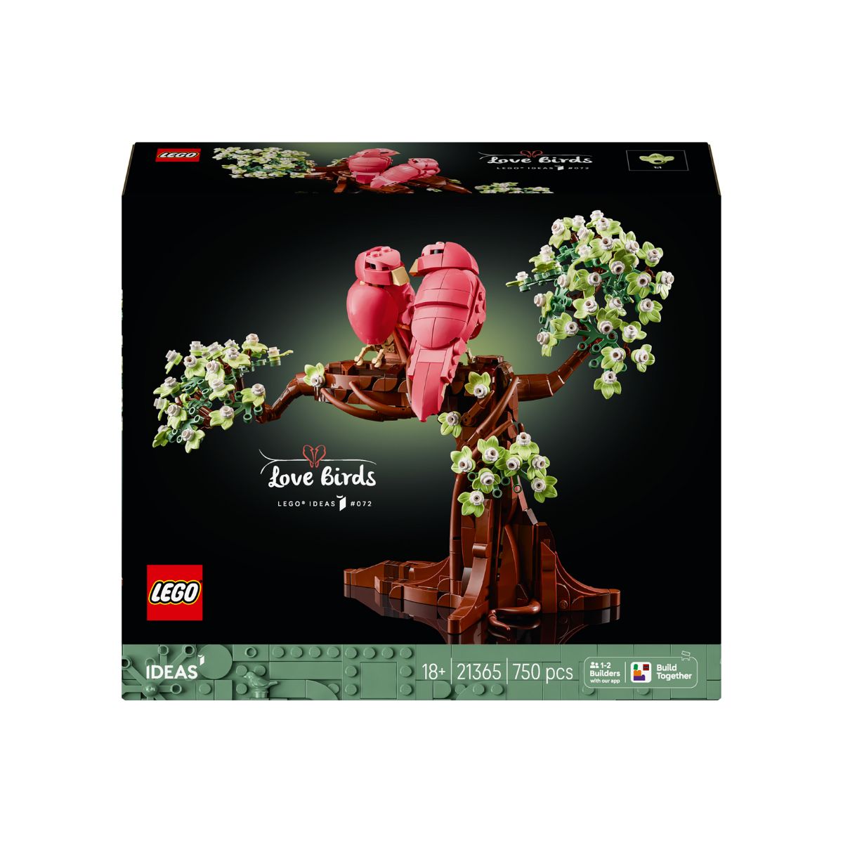 Đồ Chơi Lắp Ráp Đôi Chim Uyên Ương LEGO IDEAS 21365