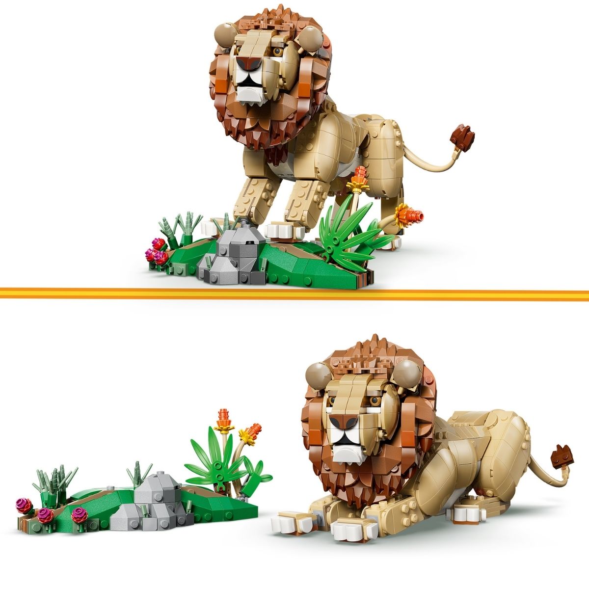do-choi-lap-rap-dong-vat-hoang-da-su-tu-oai-phong-lego-creator-31386-06