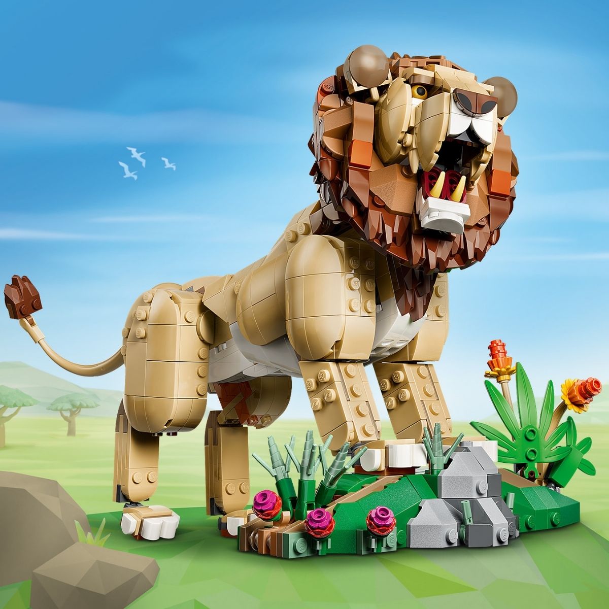 do-choi-lap-rap-dong-vat-hoang-da-su-tu-oai-phong-lego-creator-31386-08
