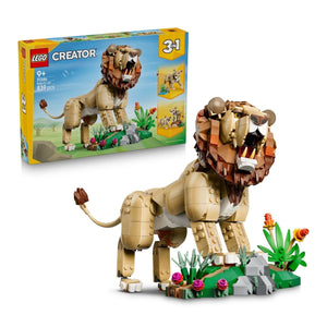 LEGO Creator 31386 Wild Animals: Majestic Lion Building Set (839 Pieces)