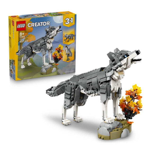 do-choi-lap-rap-dong-vat-rung-xanh-soi-xam-lego-creator-31393-01