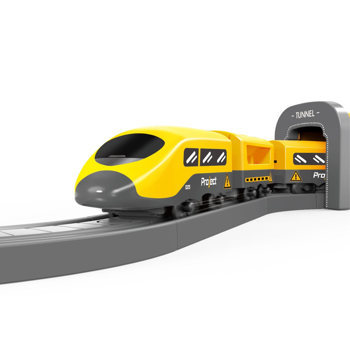 Đồ Chơi Lắp Ráp Đường Ray Và Tàu Điện Chạy Pin: Công Trình VECTO VT6881AB