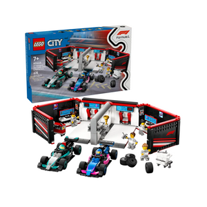 Đồ Chơi Lắp Ráp Gara F1 LEGO CITY 60444 (678 chi tiết)