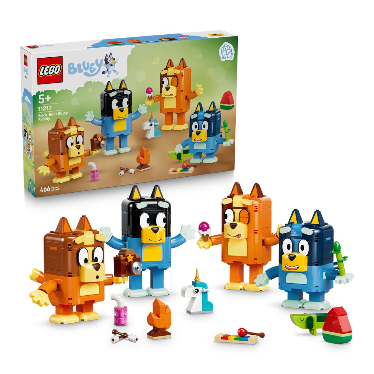 Bluey Family Building Toy LEGO BLUEY 11217