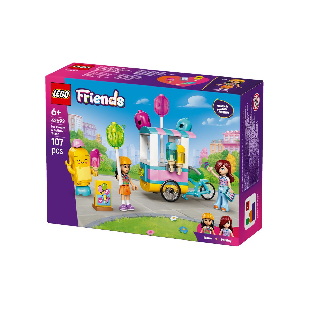 Đồ Chơi Lắp Ráp Gian Hàng Kem Và Bóng Bay LEGO FRIENDS 42692