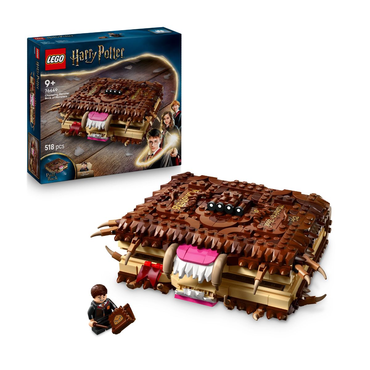 Đồ Chơi Lắp Ráp Harry Potter: Quyển Sách Quái Vật LEGO HARRY POTTER 76449