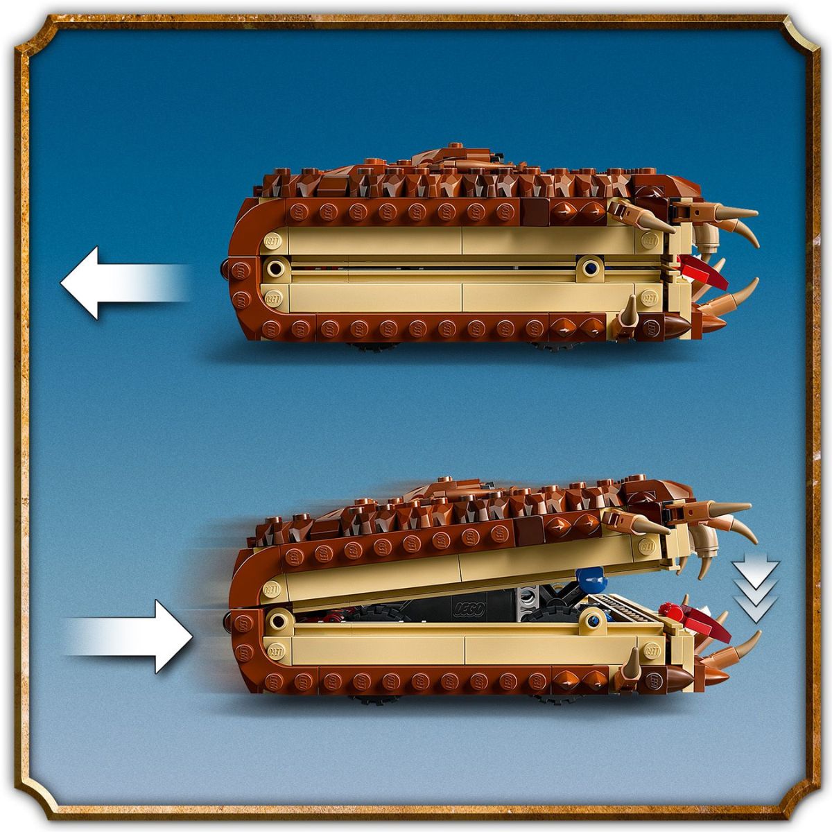 Đồ Chơi Lắp Ráp Harry Potter: Quyển Sách Quái Vật LEGO HARRY POTTER 76449