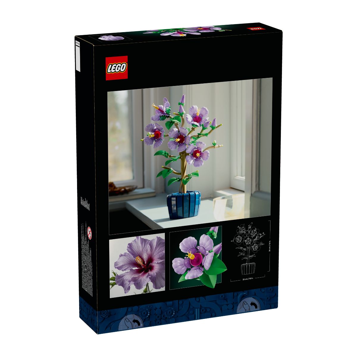 Đồ Chơi Lắp Ráp Hoa Dâm Bụt LEGO BOTANICALS 10372