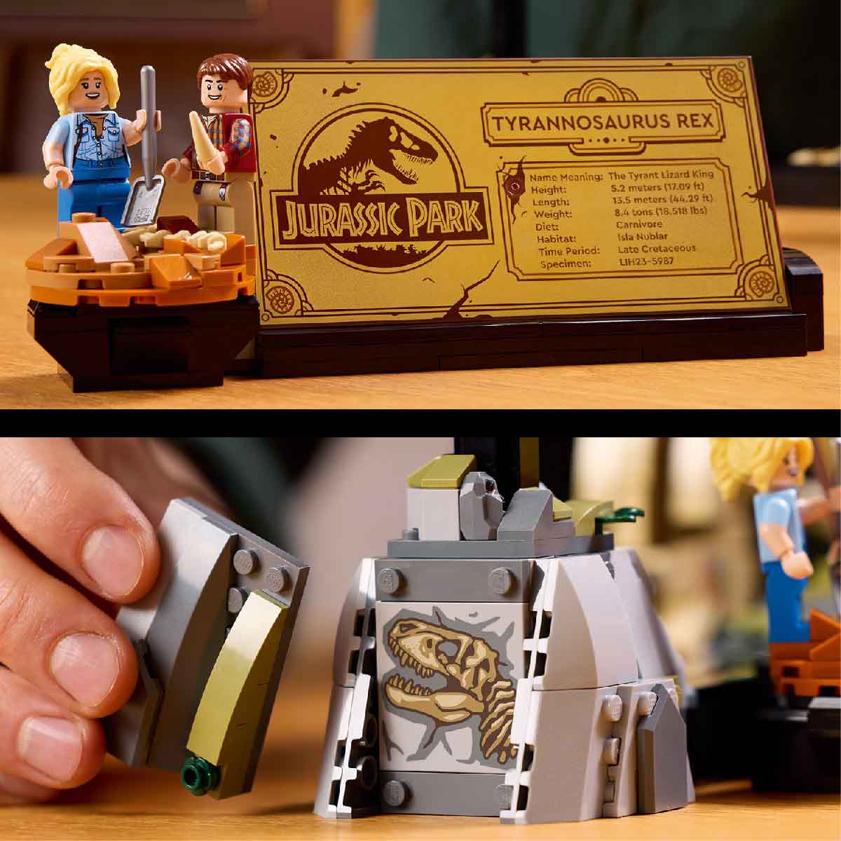 Đồ Chơi Lắp Ráp Hóa Thạch Khủng Long Tyrannosaurus Rex LEGO JURASSIC 76968