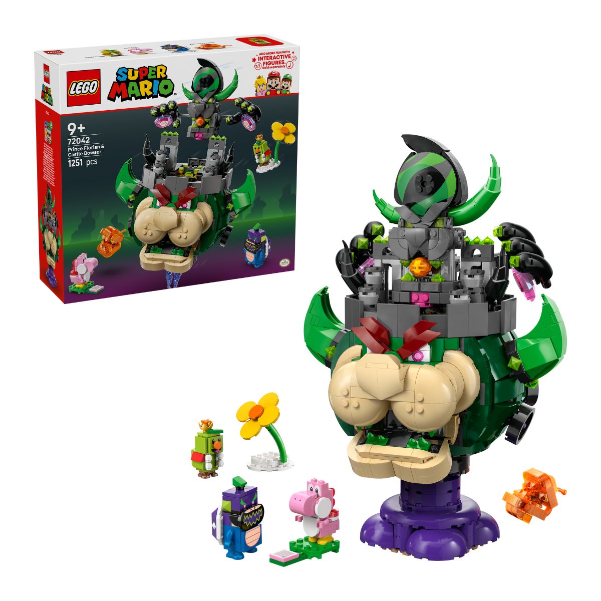 Đồ Chơi Lắp Ráp Hoàng Tử Florian Và Lâu Đài Bowser LEGO SUPER MARIO 72042