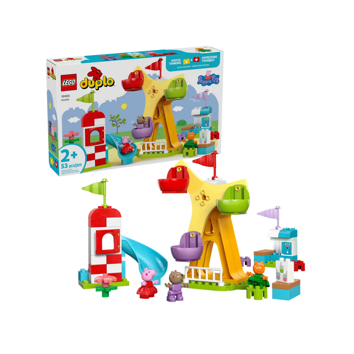 Đồ Chơi Lắp Ráp Hội Chợ Vui Nhộn LEGO DUPLO 10453