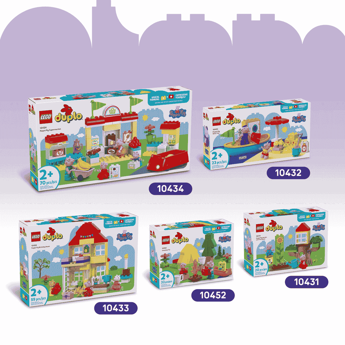 Đồ Chơi Lắp Ráp Hội Chợ Vui Nhộn LEGO DUPLO 10453