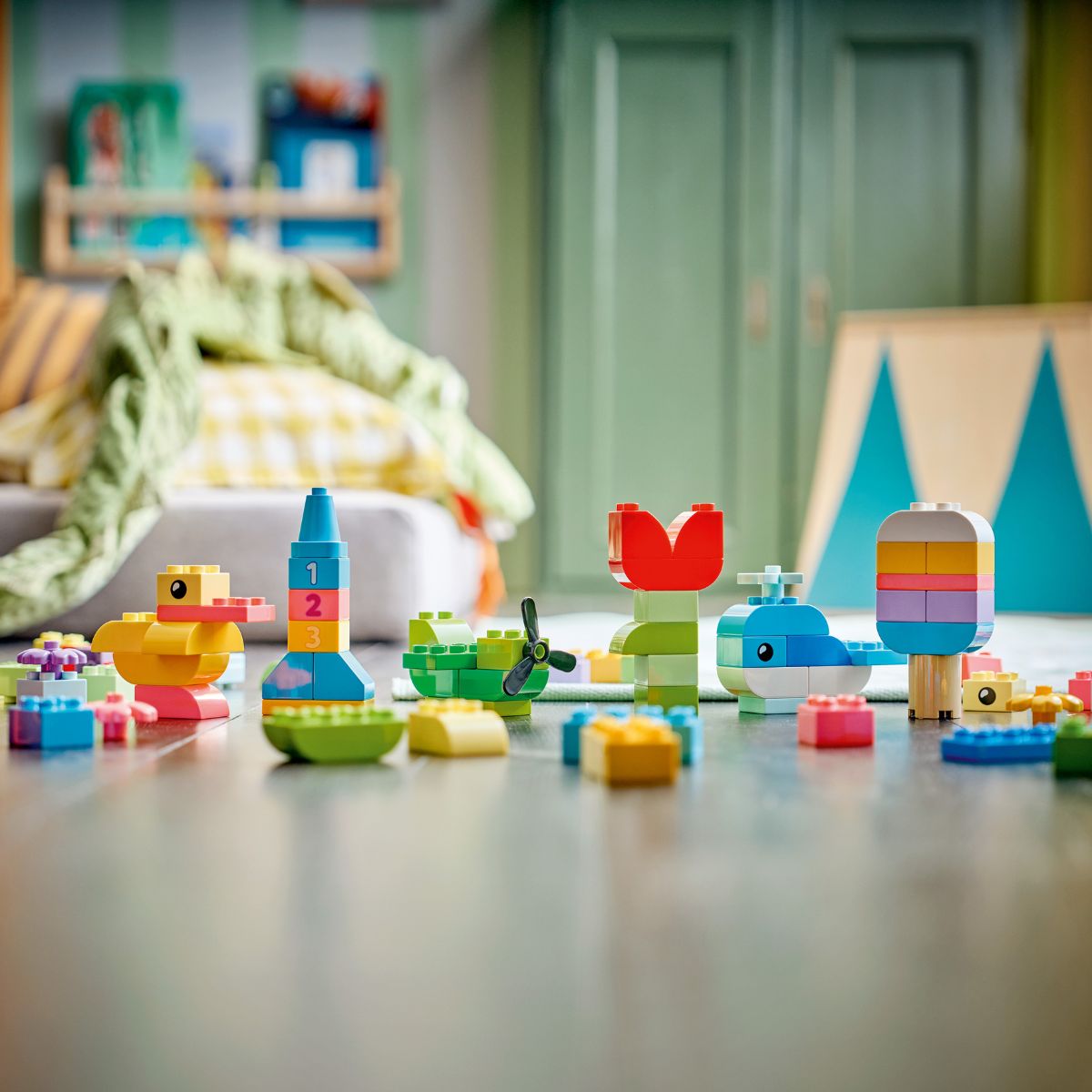 Đồ Chơi Lắp Ráp Hộp Sáng Tạo Đầy Sắc Màu LEGO DUPLO 10479 (80 chi tiết)