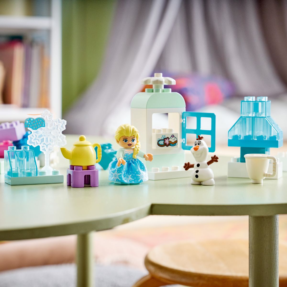 Đồ Chơi Lắp Ráp Hộp Sáng Tạo Frozen Cùng Elsa Và Olaf LEGO DUPLO 10462 (37 chi tiết)