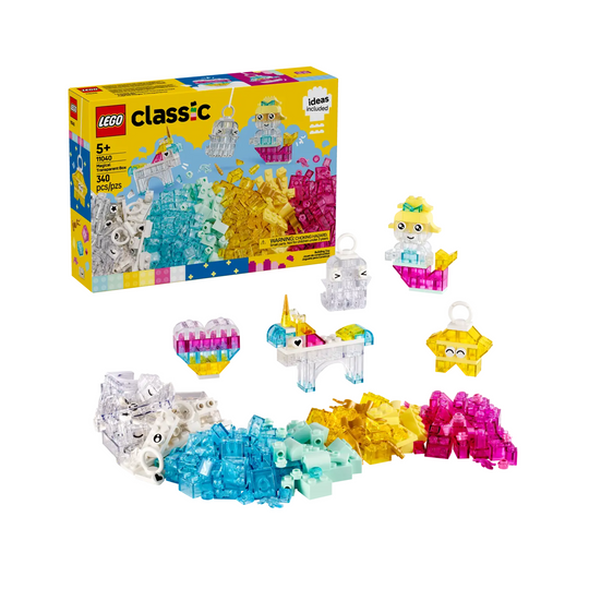 Đồ Chơi Lắp Ráp Hộp Trong Suốt Kỳ Diệu LEGO CLASSIC 11040 (340 chi tiết)