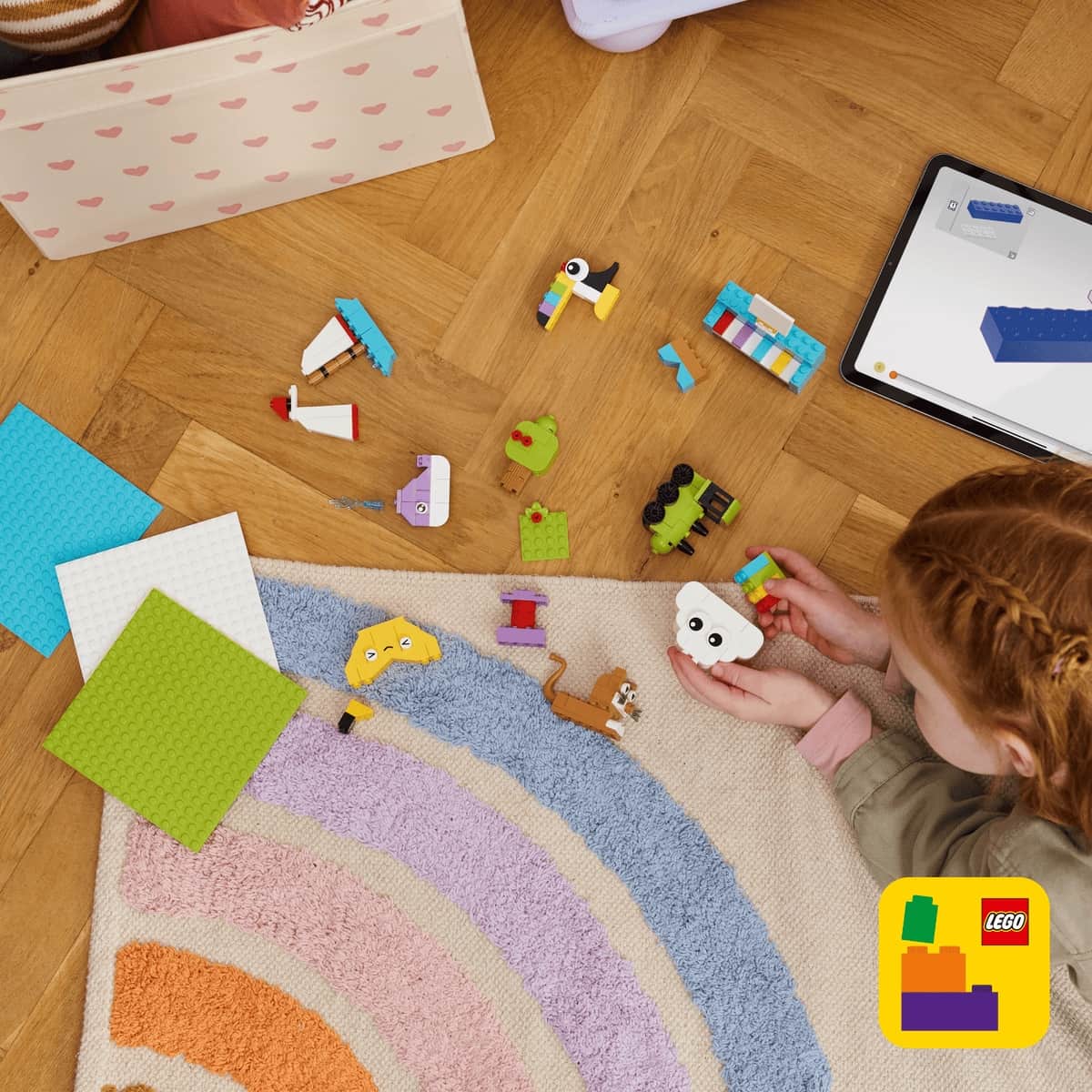 Đồ Chơi Hộp Xây Dựng Và Chơi Sáng Tạo LEGO CLASSIC 11044