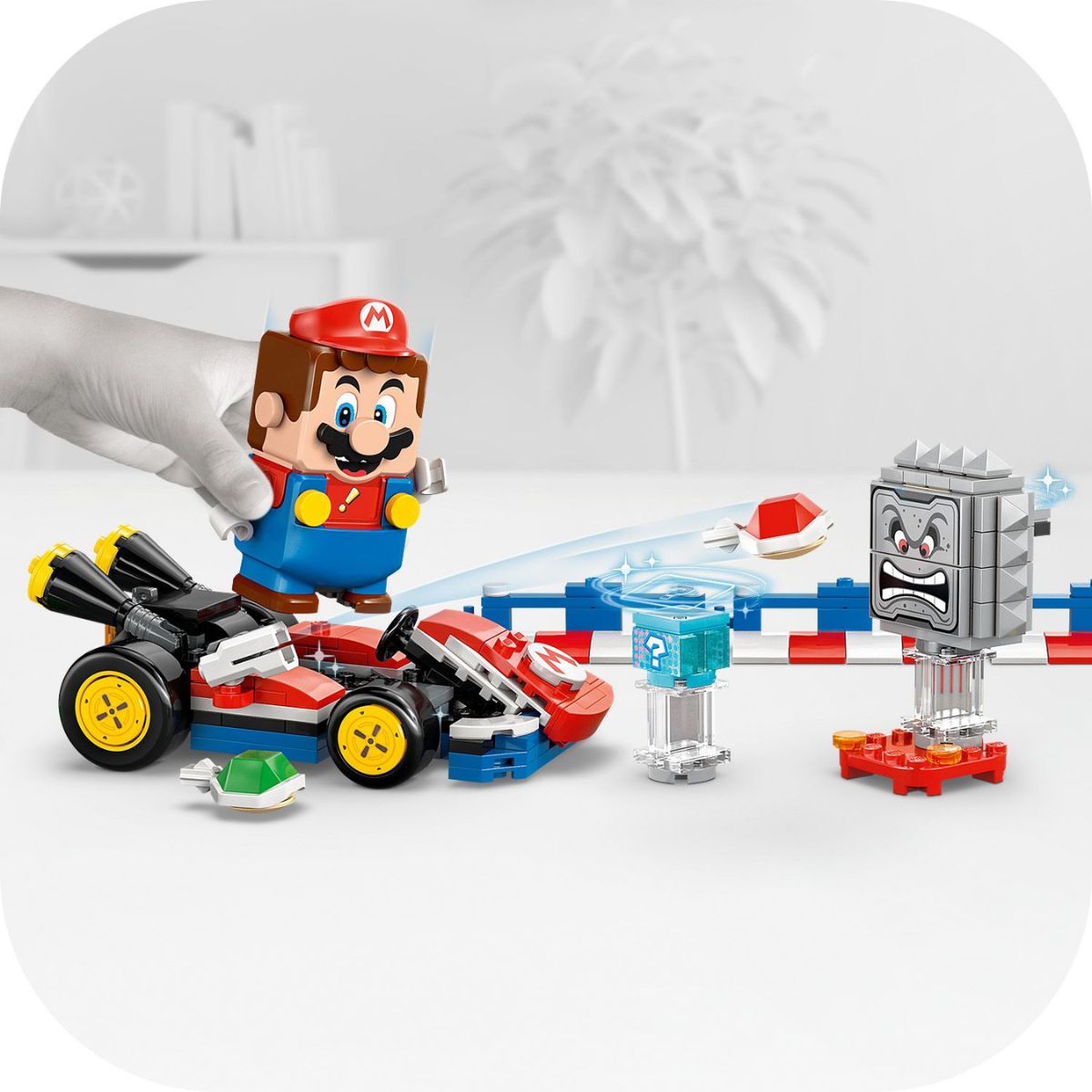 Đồ Chơi Lắp Ráp Interactive Mario & Xe Tiêu Chuẩn LEGO SUPER MARIO 72043