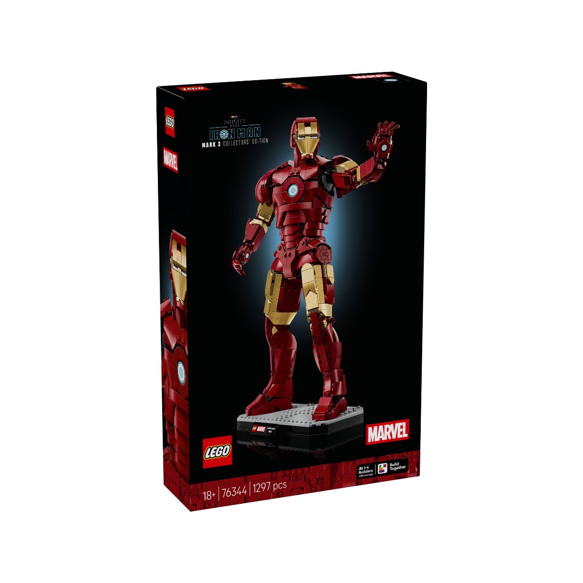 Đồ Chơi Lắp Ráp Iron Man: Người Sắt Giáp Mark 3 LEGO SUPERHEROES 76344