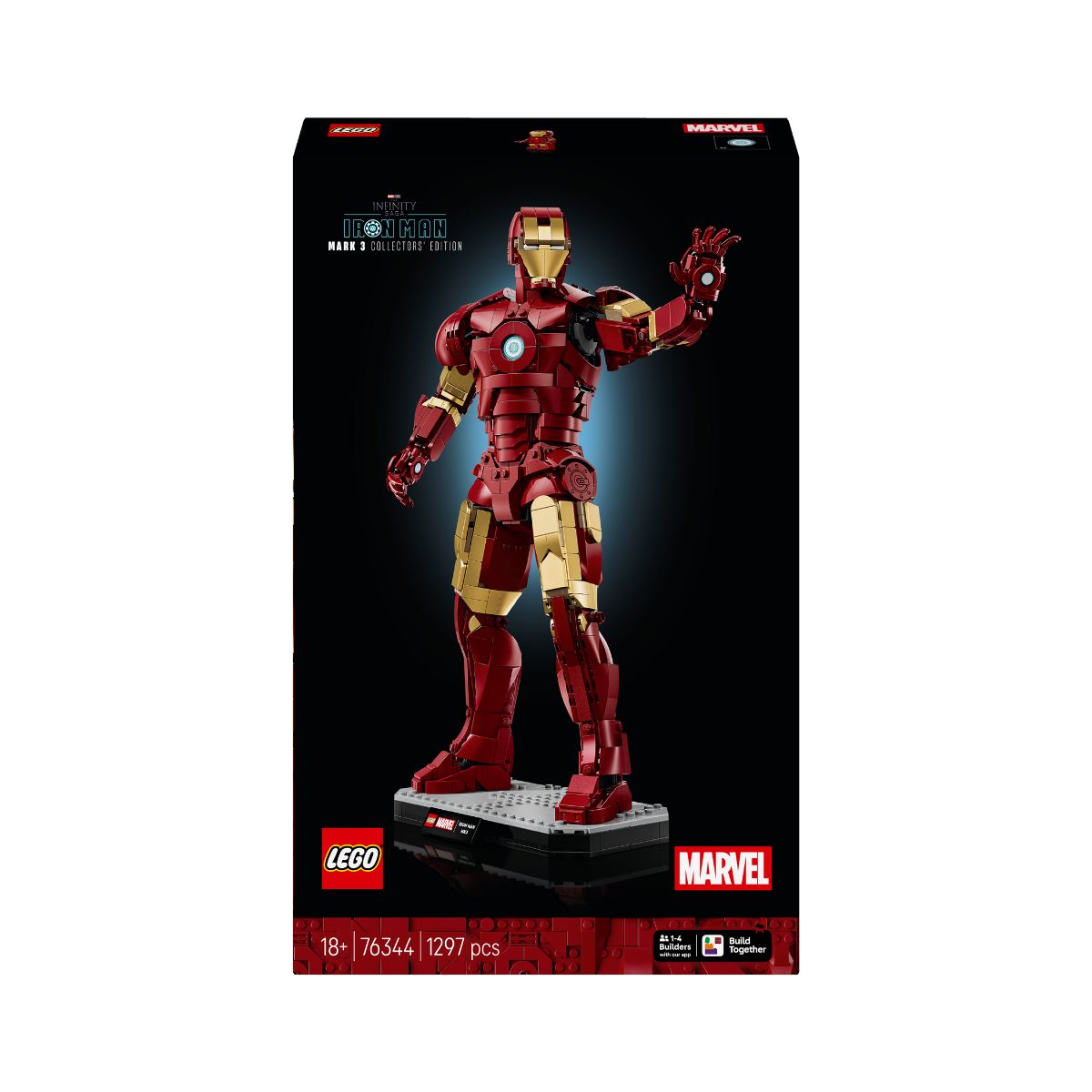 Đồ Chơi Lắp Ráp Iron Man: Người Sắt Giáp Mark 3 LEGO SUPERHEROES 76344