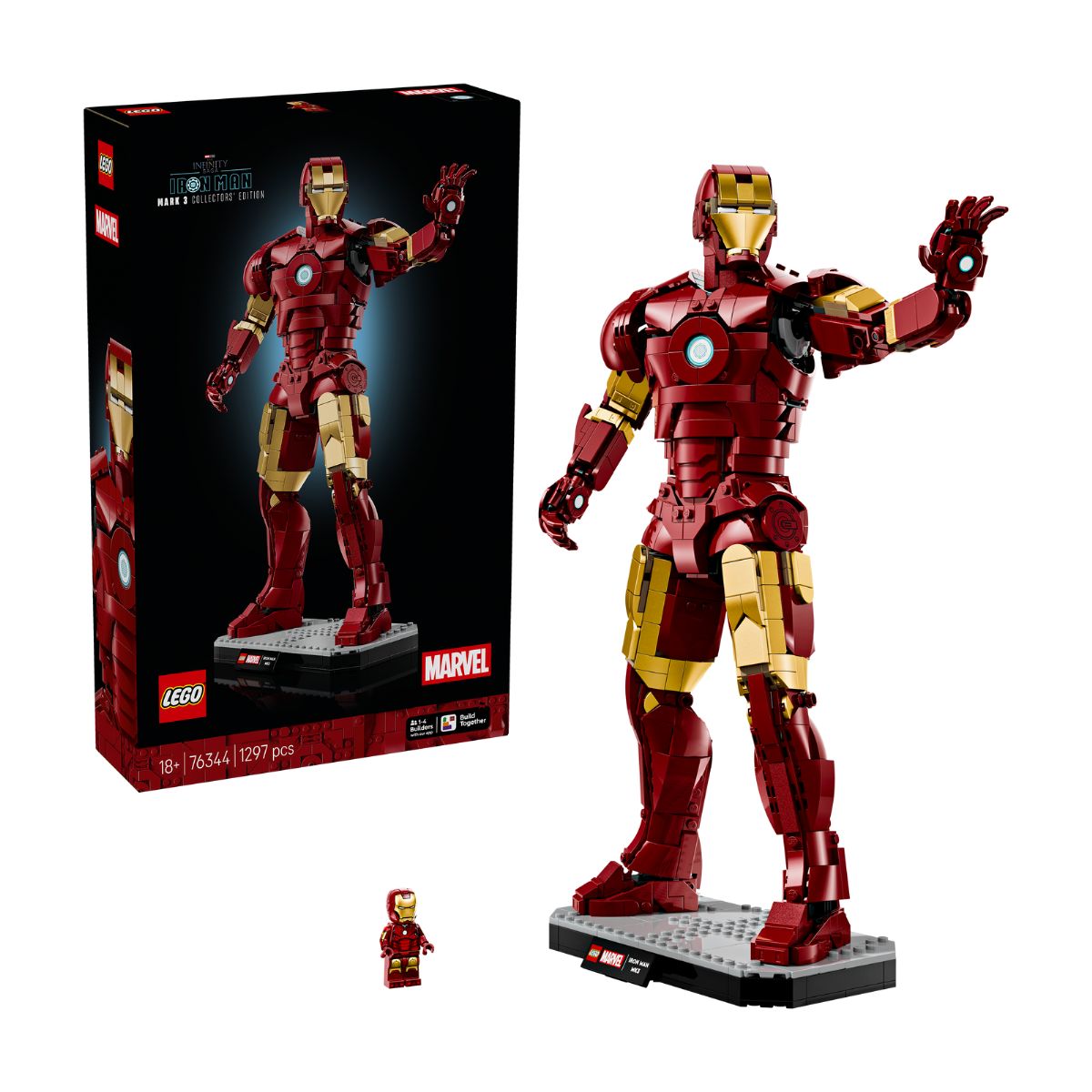 Đồ Chơi Lắp Ráp Iron Man: Người Sắt Giáp Mark 3 LEGO SUPERHEROES 76344
