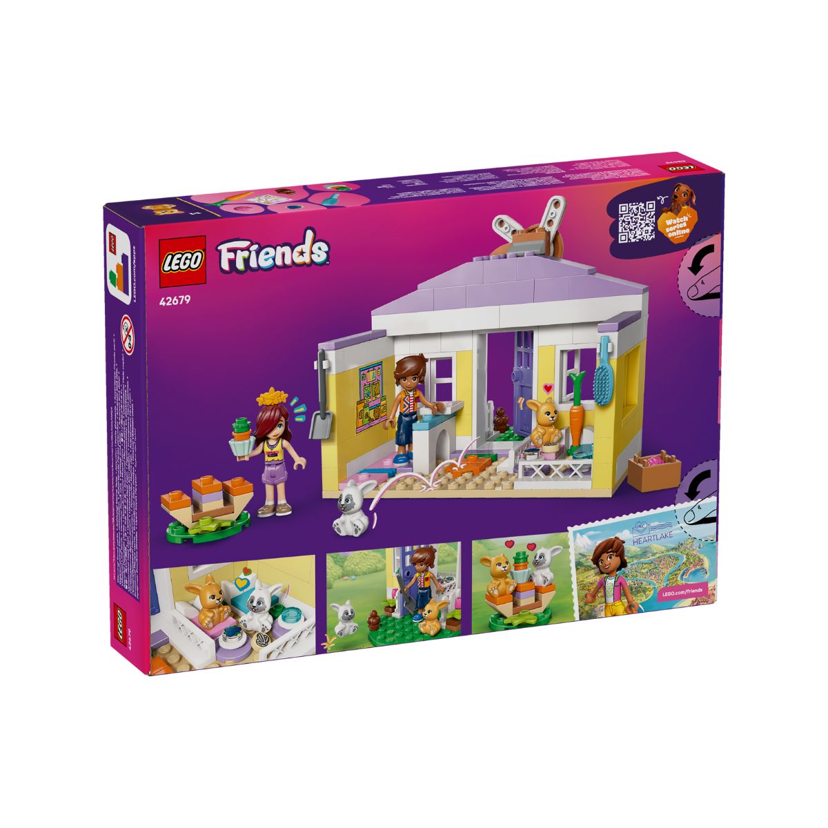 Đồ Chơi Lắp Ráp Khách Sạn Thỏ Tại Heartlake City LEGO FRIENDS 42679