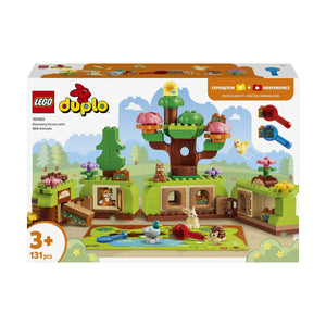 Đồ Chơi Lắp Ráp Khám Phá Khu Rừng Cùng Động Vật Hoang Dã LEGO DUPLO 10480 (131 chi tiết)