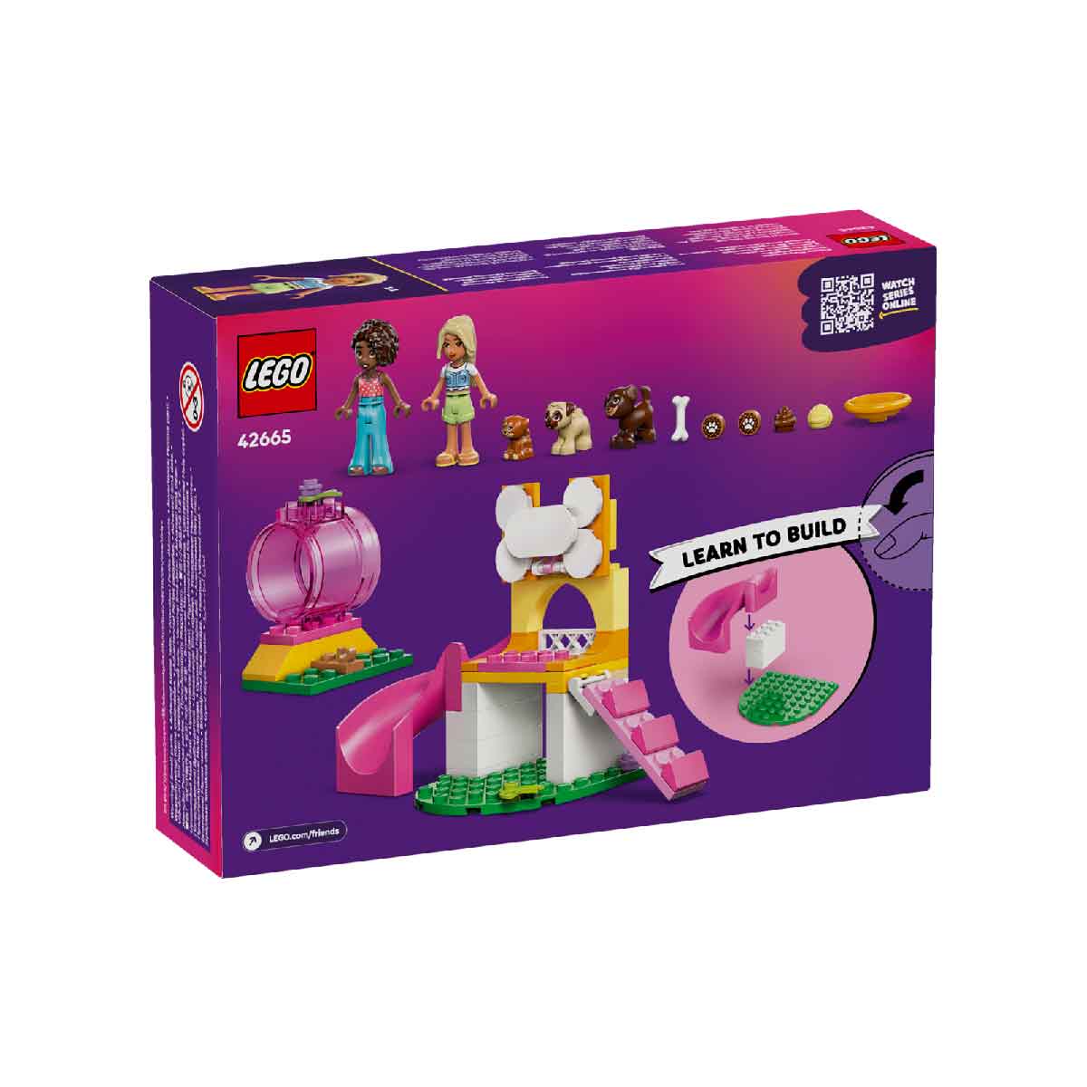 Đồ Chơi Lắp Ráp Khu Vui Chơi Cún Con LEGO FRIENDS 42665