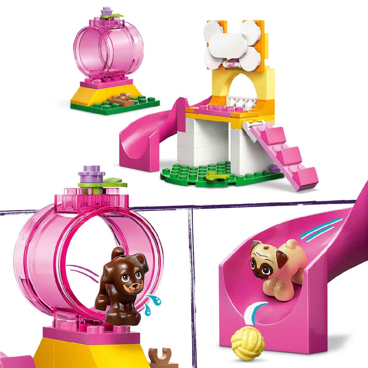 Đồ Chơi Lắp Ráp Khu Vui Chơi Cún Con LEGO FRIENDS 42665