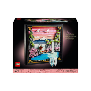 LEGO ART Japanese Cherry Blossom Landscape 31218 (1892 Pieces)