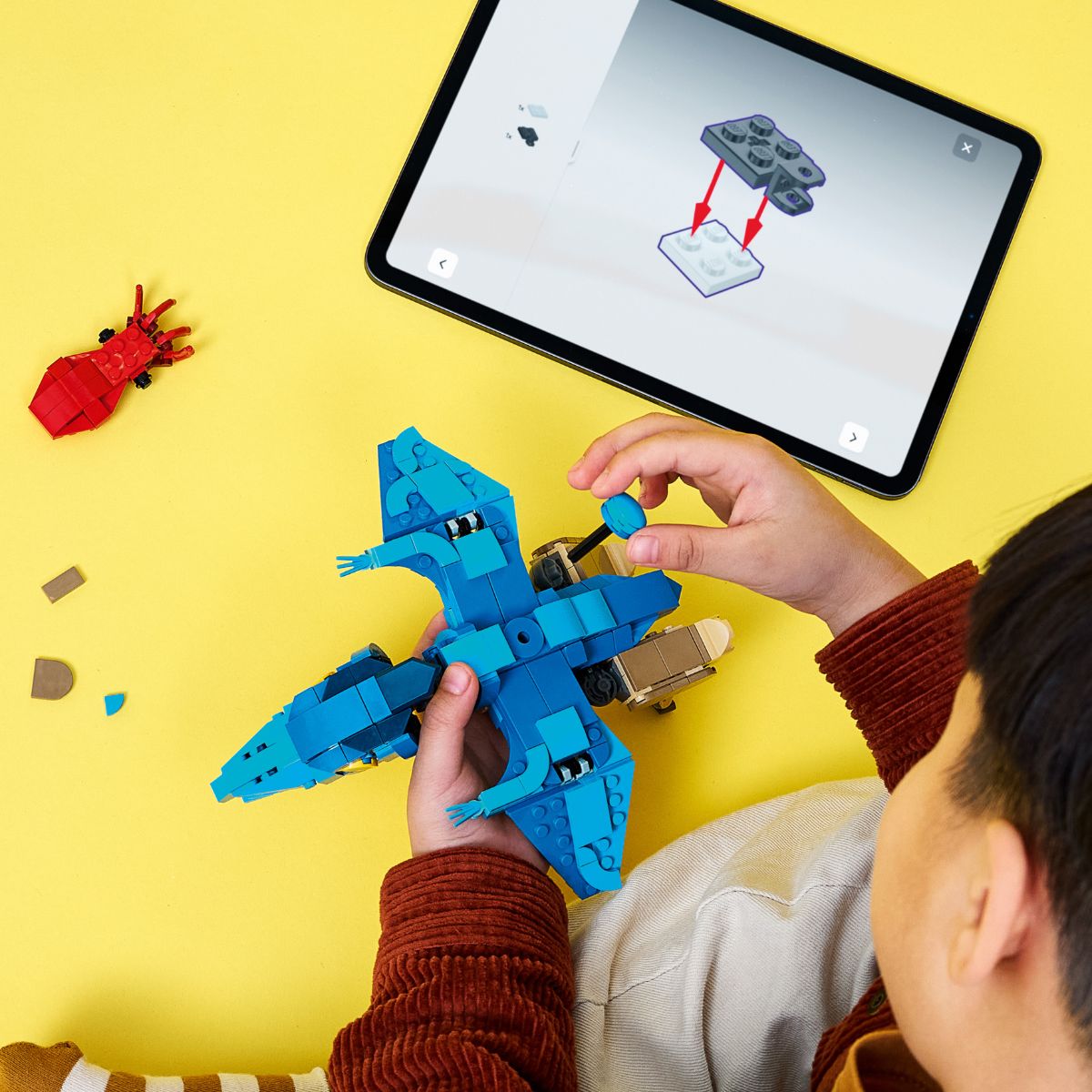 Đồ Chơi Lắp Ráp Khủng Long Con Pteranodon LEGO JURASSIC 77977 (373 chi Tiết)