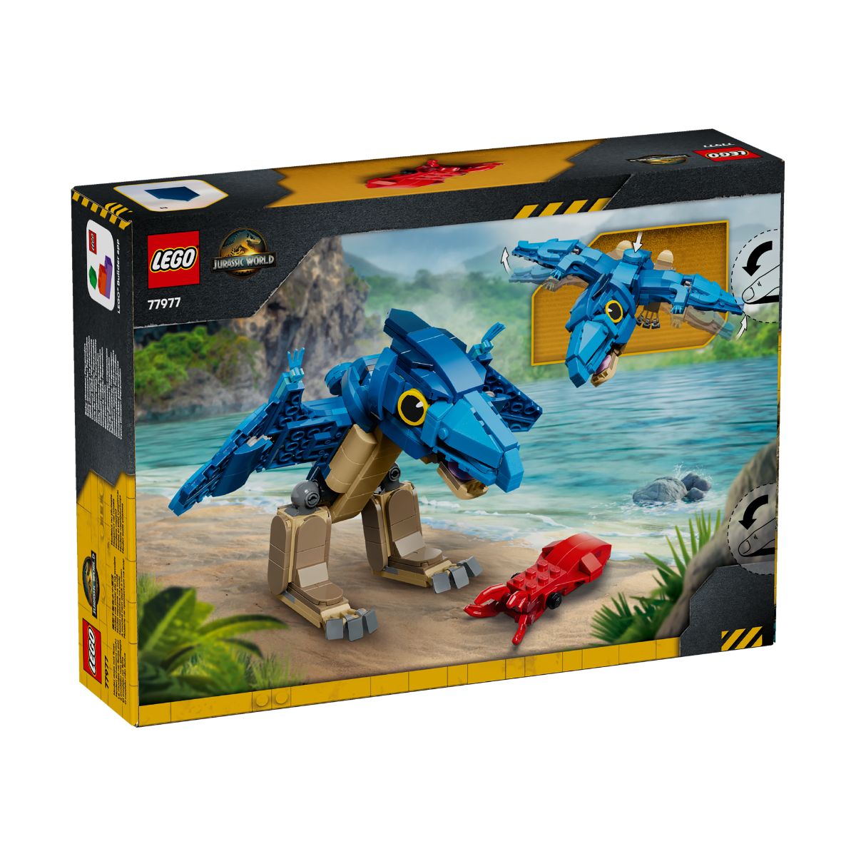 Đồ Chơi Lắp Ráp Khủng Long Con Pteranodon LEGO JURASSIC 77977 (373 chi Tiết)