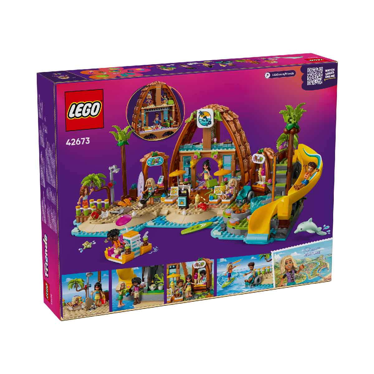 Đồ Chơi Lắp Ráp Kỳ Nghỉ Bên Bãi Biển LEGO FRIENDS 42673