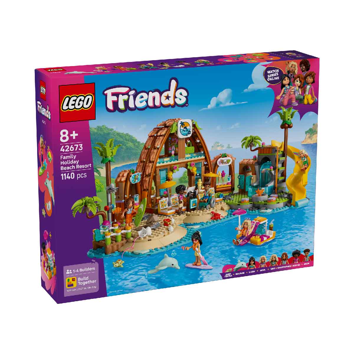 Đồ Chơi Lắp Ráp Kỳ Nghỉ Bên Bãi Biển LEGO FRIENDS 42673