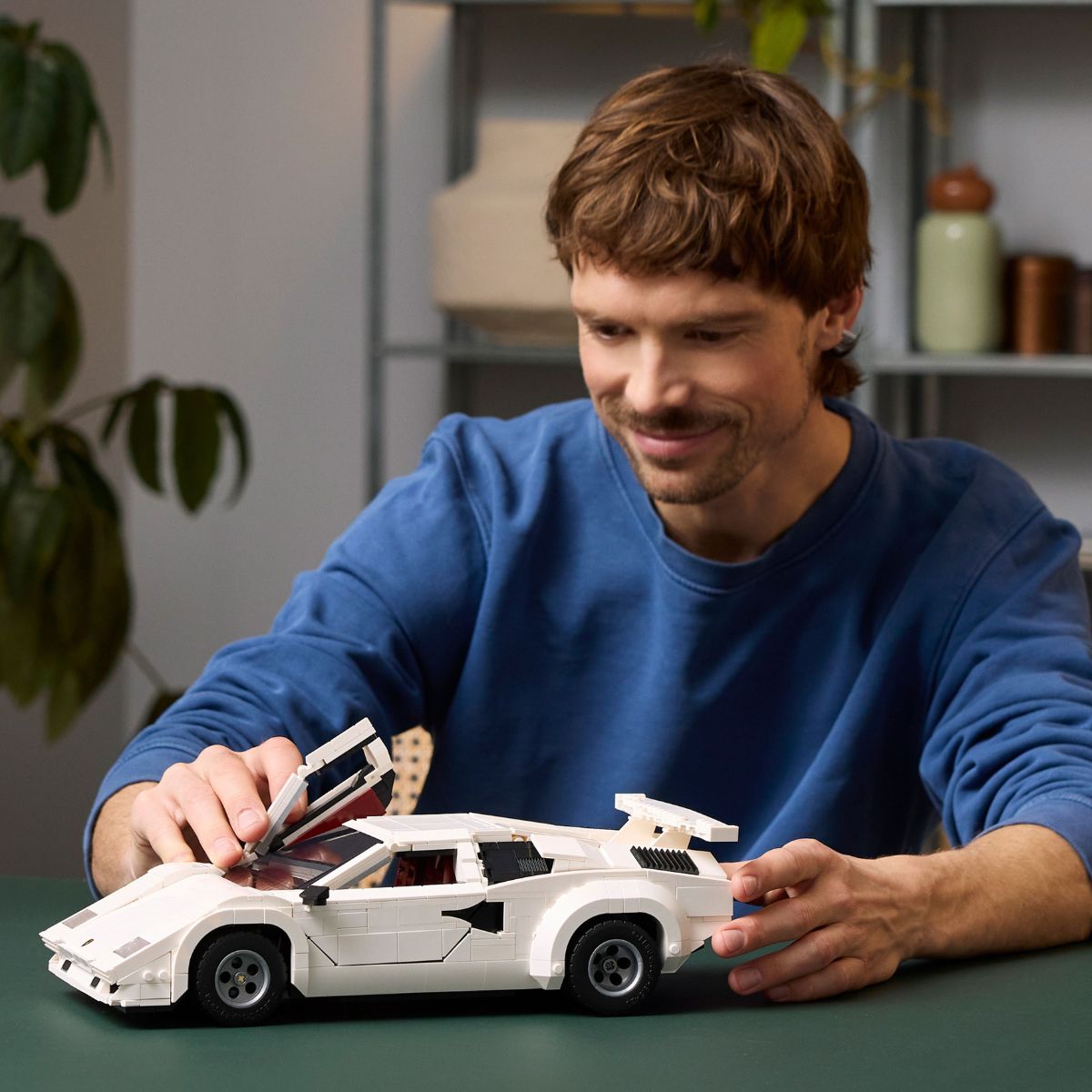 Đồ Chơi Lắp Ráp Lamborghini Countach 5000 Quattrovalvole LEGO ICONS 10337 (1506 chi tiết)