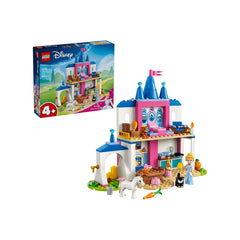 LEGO Disney Princess 43283 Cinderella's Castle and Pet Building Set (149 Pieces)