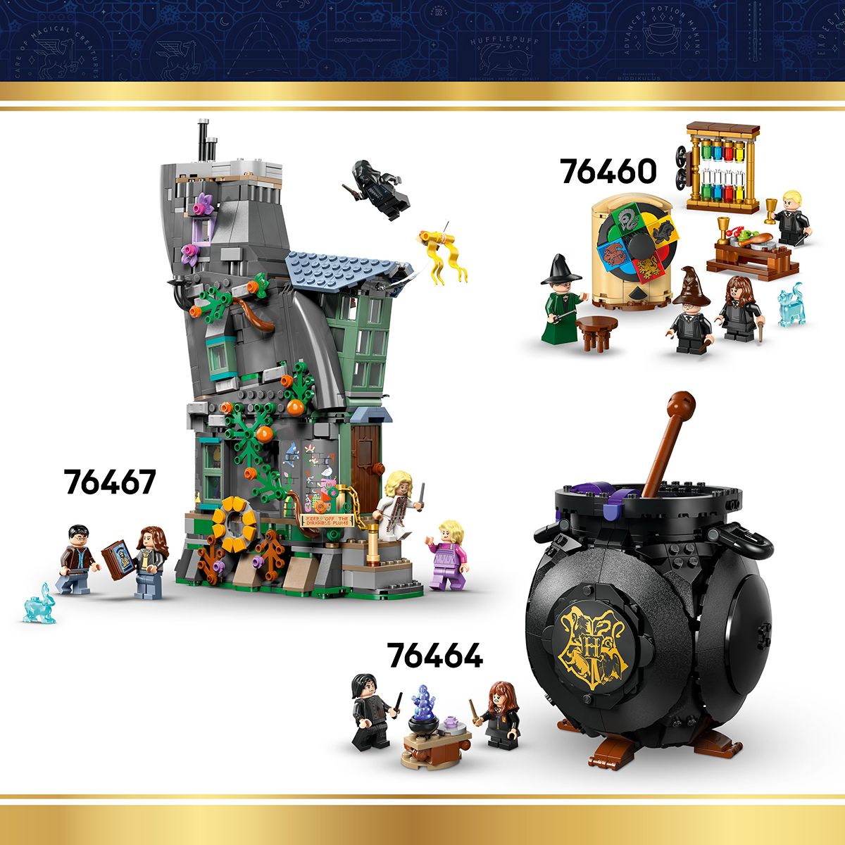 Đồ Chơi Lắp Ráp Lâu Đài Hogwarts™: Khu Bệnh Xá LEGO HARRY POTTER 76463