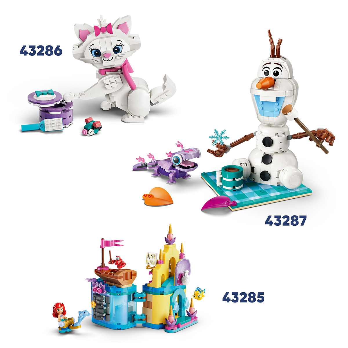 Đồ Chơi Lắp Ráp Lâu Đài Tuyết & Chuyến Phiêu Lưu Của Elsa LEGO DISNEY PRINCESS 43281