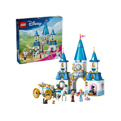 Đồ Chơi Lắp Ráp Lâu Đài Và Xe Ngựa Của Cinderella LEGO DISNEY PRINCESS 43275